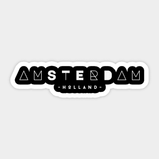 Red Light District to the Canals: Taste of Amsterdam Sticker